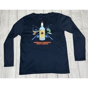 Tito’s Handmade Vodka Light Jacket Hoodie Graphic Size XL W/ Hood Austin Texas